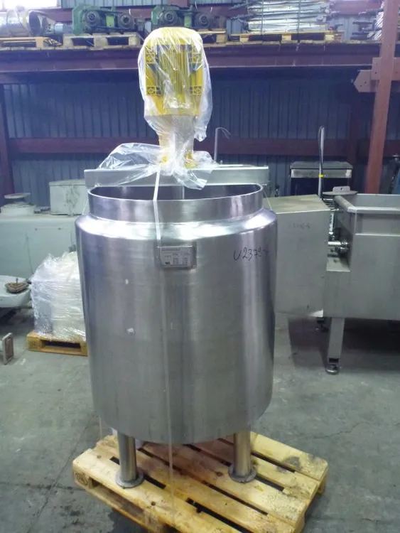 Used SCHWARZ 400 Liters Stainless Steel Tanks PL | Perry Equipment #121665