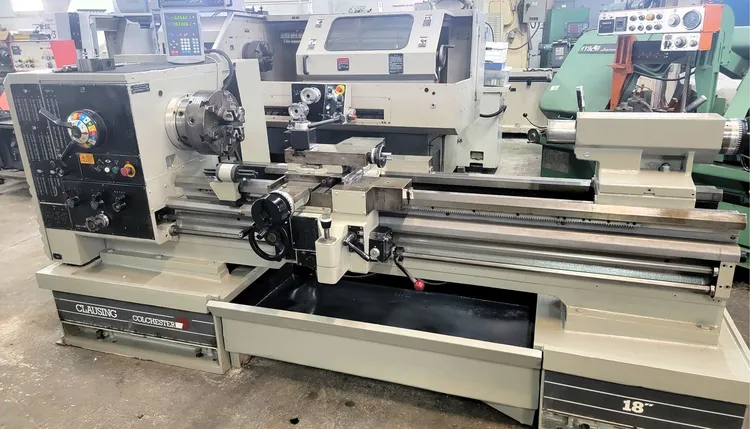 1995 CLAUSING COLCHESTER mascot GH 600 SERIES Lathes, Engine | Cleveland Machinery Sales, Inc.