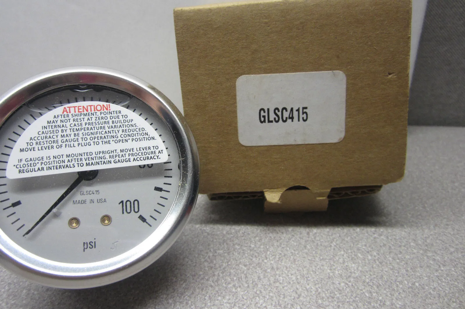 NEW DIXON GLSC415 GAUGE