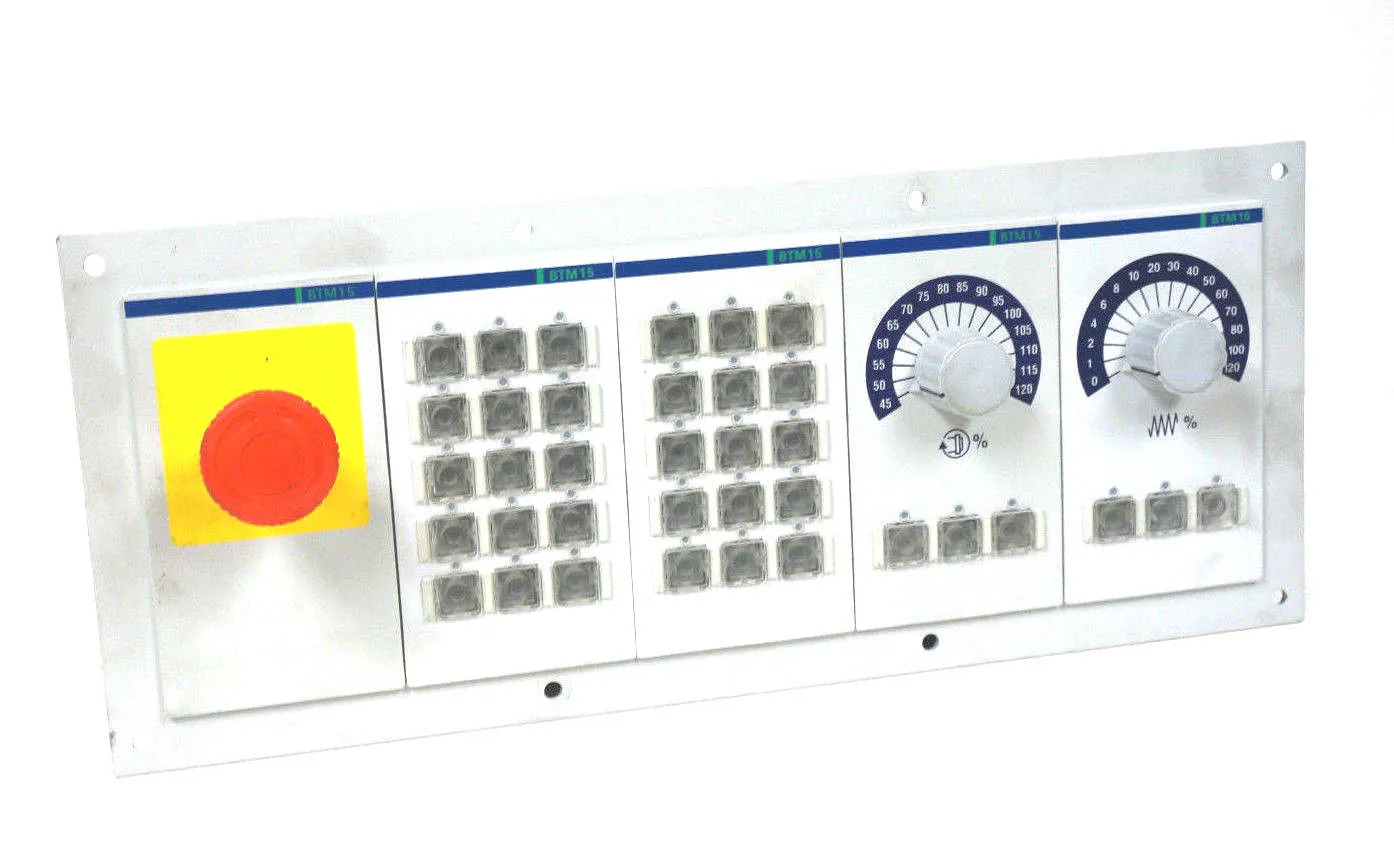 USED REXROTH INDRAMAT BTM15.2-NA-TA-TA-SA-VA-2EA OPERATOR PANEL R911281954