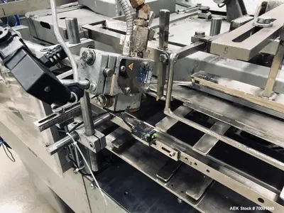 Used CAM AV06 Automatic Vertical Glue Cartoner | Intermittent Motion Cartoning Machine