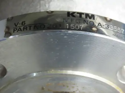 Keystone 020-790-300 Pneumatic Actuator w/ KTM Ball Valve 1.5"Flanged Stainless