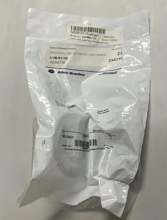 Used ALLEN-BRADLEY 60-2421 Misc Fasteners | Surplus Asset Holdings #1193534