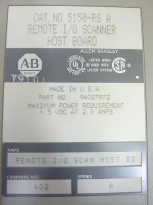 USED ALLEN BRADLEY 5150-MRS A