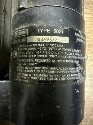 USED FISHER 5821