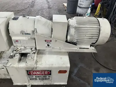 USED Readco 7 7/8" Teledyne Readco Twin Screw Continuous Processor, S/S