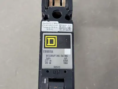 USED SQUARE D FH16015A