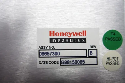 HONEYWELL MEASUREX 08657300 REV. B POWER SUPPLY MODULE