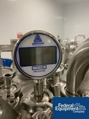 USED Pure-Flo Precision 200 Liter Pure-Flo Precision Reactor, S/S