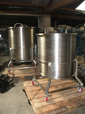 100 L S/S Trolley Tank