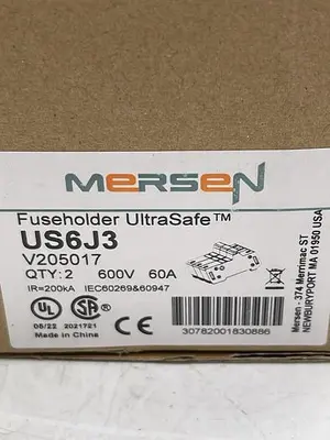 New | in-Stock MERSEN MERSEN US6J3 Misc Electrical & Power Parts | ND Industrial Surplus #1213286