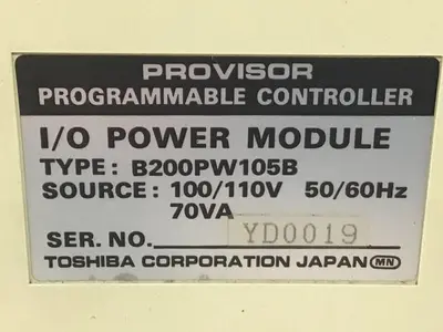 USED TOSHIBA B2000PW105B
