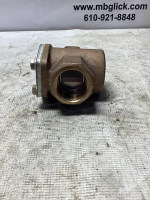 Visi-Flo 1 1/2” Bronze Flow Meter 14310 -NIB