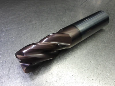 Guhring 1" 4 Flute Carbide CR Endmill 1" Shank .090" R 9067590254070 (LOC2408B)