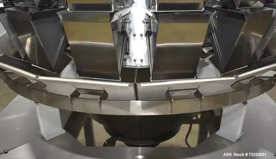 Used MASIPACK VS300 Net Weigh Filler Scale Vertical Form & Fill Illinois US | Aaron Equipment #86732