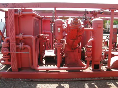 Used Joy WB12 Qty 2 005 Lubricated Reciprocating Air Compressors Oklahoma US | Borderless Services #1378287