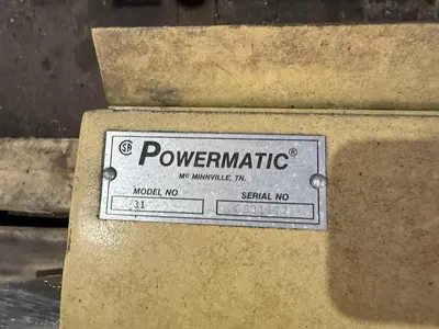 USED POWERMATIC 31