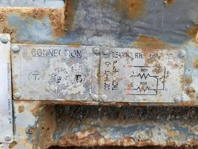 250 hp, 4000 volts, 1180 rpm, 5009C Electric Motor