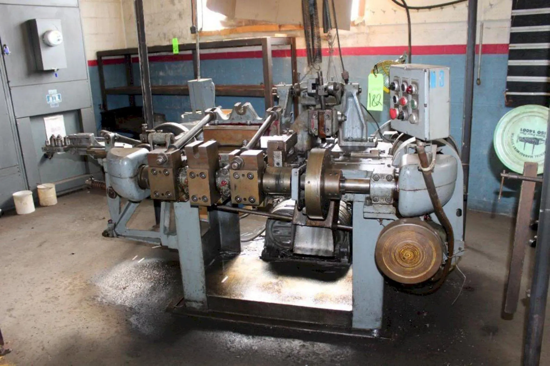 NILSON MODEL #S3F WIRE BENDING FOUR SLIDE MACHINE .STOCK# 1156822