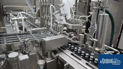 NEW Groninger Unused Groninger Aseptic Vial Filling Line, Model RFVG-200