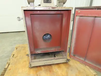 Showa SGK-N Bench Grinder Dust Collector Stand 8" 3000 RPM 230V 3Ph