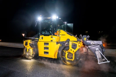 BOMAG BW 174 AP-5 Hybrid Tandem Vibratory Rollers | Mid South Machinery (12)