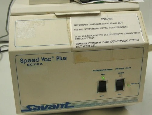 Savant Speed Vac Plus SC110A Centrifuge