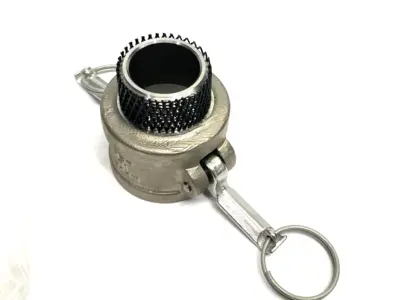6795K132 | Stainless Steel Cam-and-Groove Hose Coupling 2-Lever 1-1/2 NPT Male - New