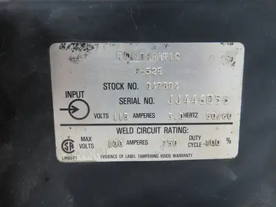 Miller S-52E Mig Welder Wire Feeder 115V Millermatic Spool .045" Rollers