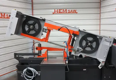 2025 HE&M SAW H130M Horizontal Band Saws | Midstate Machinery (2)