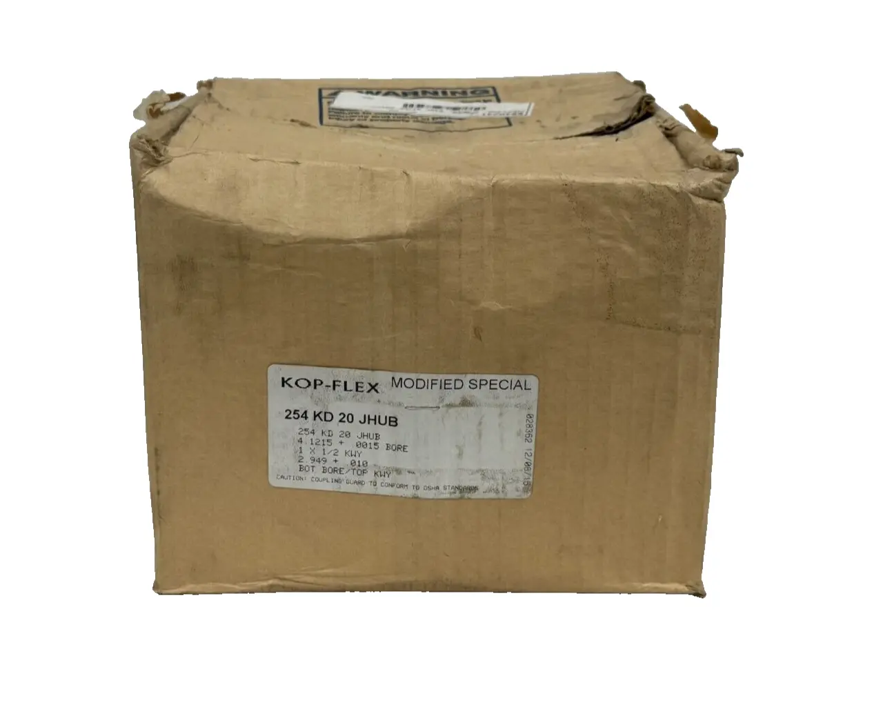 NEW KOP-FLEX 254 KD 20 JHUB DISC COUPLING HUB 4.1215+.0015 BORE
