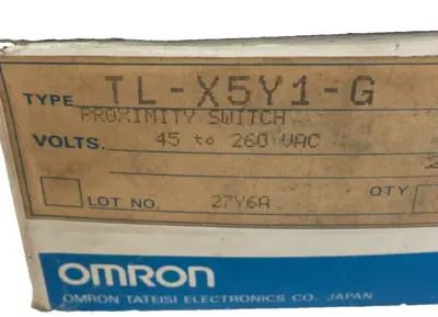 NEW OMRON TL-X5Y1-G PROXIMITY SWITCH 45 to 260 2M TLX5Y1G