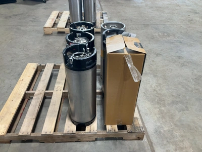 Used LOT OF (6) 5 GALLON TORPEDO KEGS Beer Equipment Michigan US | Miedema Asset Management Group #1580089