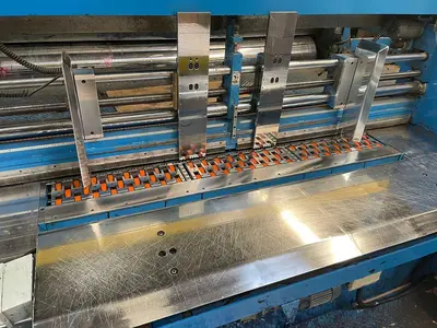 Latitude (LMC) 50" x 110" 3 color Flexo Folder Gluer with Die Cut Section