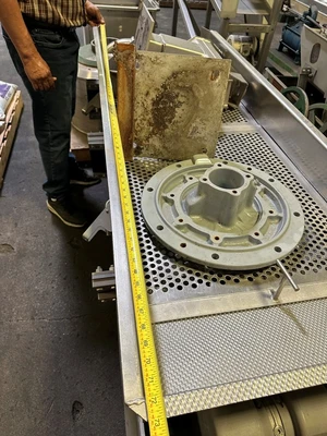 USED KEY TECHNOLOGIES PLUME DEWATERING SHAKER