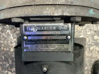 Used MARLOW 1 1/4XSC Pumps Ohio US | HGR 24 #1323440