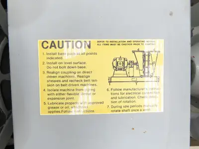 Used LAMSON _UNKNOWN_ Centrifugal Blowers Indiana US | Arrow Industrial #1408539