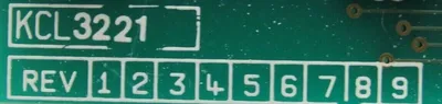 USED SAFELINE KCL3221 CIRCUIT BOARD