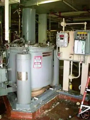 Tolhurst 40 x 24 Batch-Master perforate basket centrifuge, 316SS.