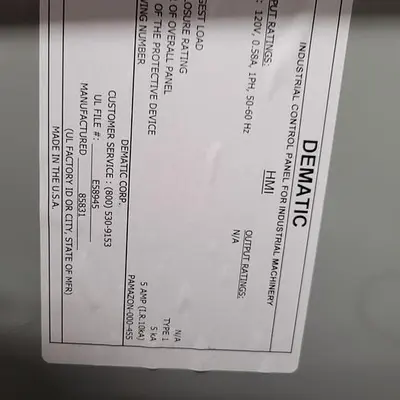 Used DEMATIC _UNKNOWN_ Automation Control (HMI) | ND Industrial Surplus #1212673