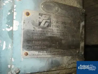 USED Philadelphia 1 HP PHILADELPHIA AGITATOR DRIVE, MODEL PSG-11
