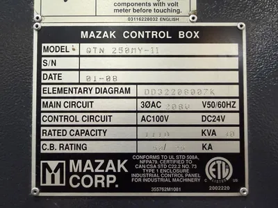 Used 2008 MAZAK QUICK TURN NEXUS 250-II MY CNC Lathes California US | MachineStation #1487238