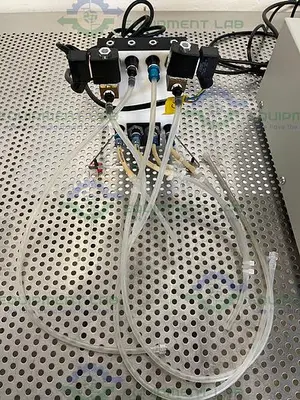 USED APPLIKON ADI 1030 BIO CONTROLLER W/ WATSON MARLOW 101U/R, COLE PARMER FLOWMETER