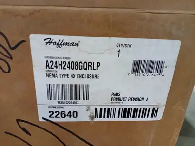 NEW HOFFMAN A24H2408GQRLP