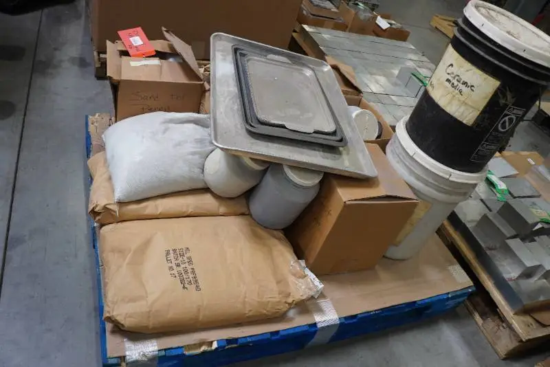 Assorted Sandblasting Media and Accessories