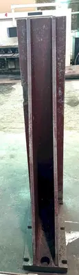 14" x 72" Angle Plate, (3) Vertical T-Slots