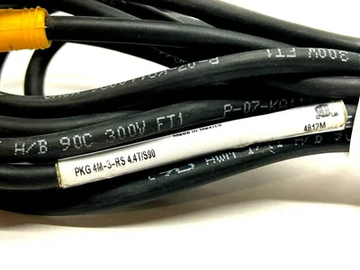 USED TURCK HYBRID MOLDED CORDSET M12 TO M8