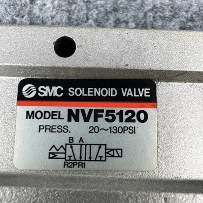 Used SMC NVF-5120 Solenoid Valves California US | Davliegogo LLC #1705543