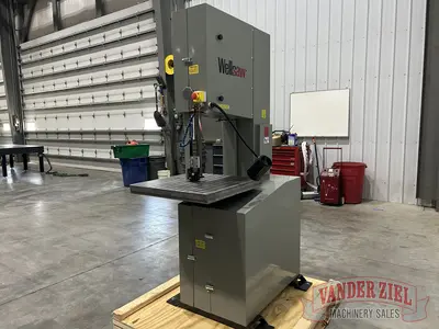 New | in-Stock WELLSAW V-20F Vertical Band Saws Michigan US | Vander Ziel Machinery Sales #1328263
