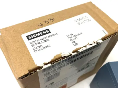 USED SIEMENS SIMATIC S7-1200 DIGITAL INPUT MODULE SM1221 DI 16X24VDC